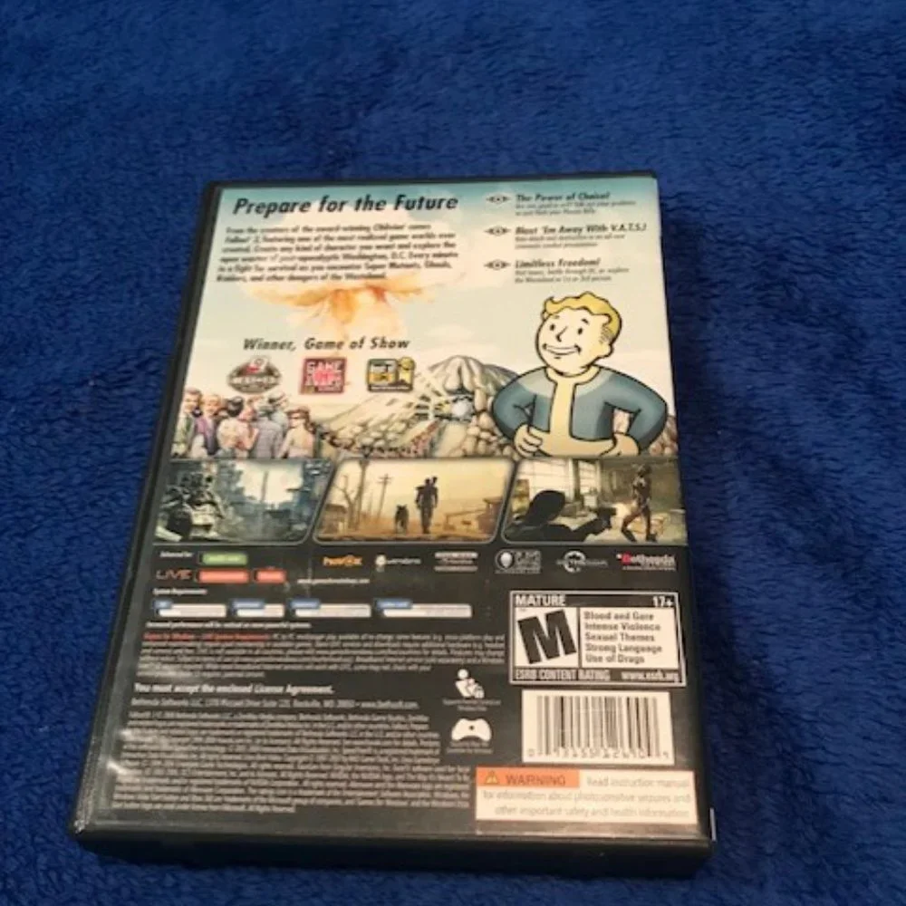 Fallout 3 For Windows PC DVD Rated M 🎮🕹🧨